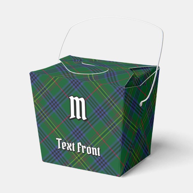 Clan Kennedy Tartan Favour Box (Front Side)