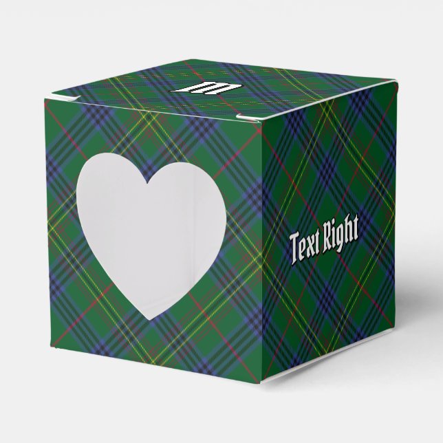Clan Kennedy Tartan Favour Box (Front Side)