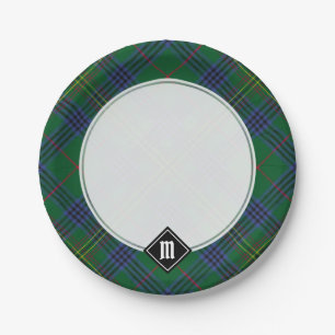 Clan Kennedy Tartan Paper Plate