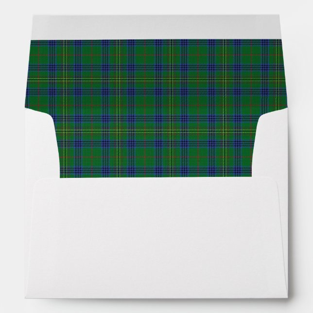Clan Kennedy Tartan Scottish Dreams Envelopes (Back (Bottom))