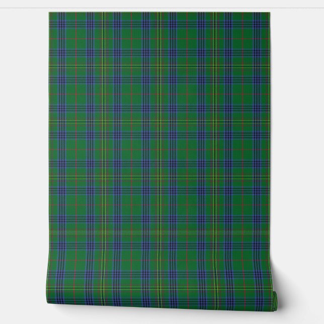 Clan Kennedy Tartan Wallpaper (Unrolling)