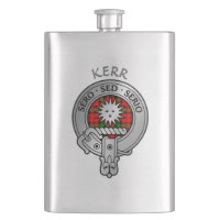 Clan Kerr Crest Flask