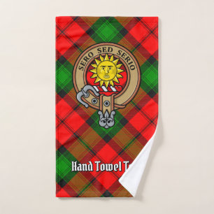 Clan Kerr over Tartan Bath Towel Set