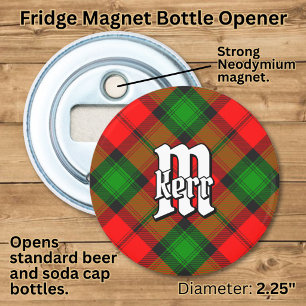 Clan Kerr Tartan Bottle Opener