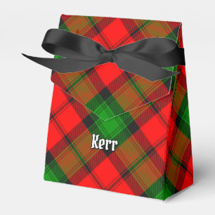 Clan Kerr Tartan Favour Box