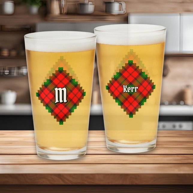 Clan Kerr Tartan Glass (Creator Uploaded)