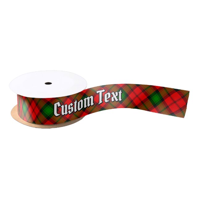 Clan Kerr Tartan Satin Ribbon (Spool)
