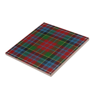 Clan Kidd Scottish Expressions Tartan Ceramic Tile