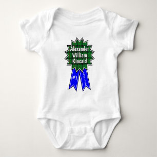 Clan Kincaid #1 Award Blue Ribbon Baby Bodysuit