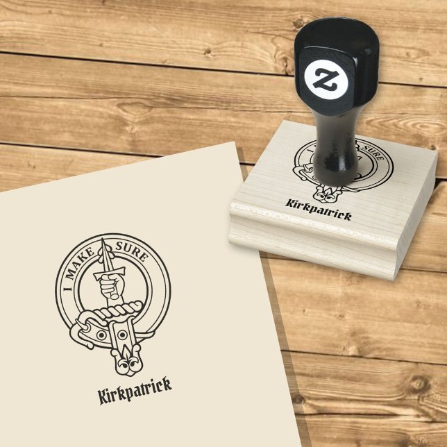 Clan Kirkpatrick Crest Rubber Stamp (Creator Uploaded)