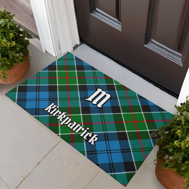 Clan Kirkpatrick Tartan Doormat (Creator Uploaded)