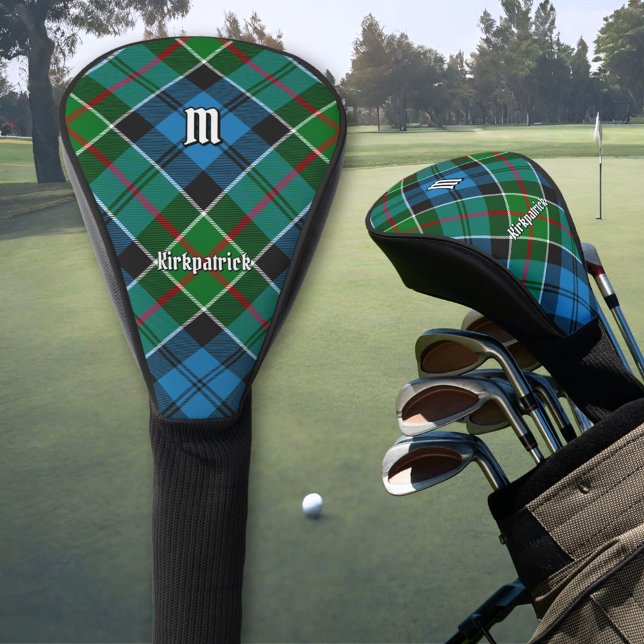 Clan Kirkpatrick Tartan Golf Head Cover (Creator Uploaded)