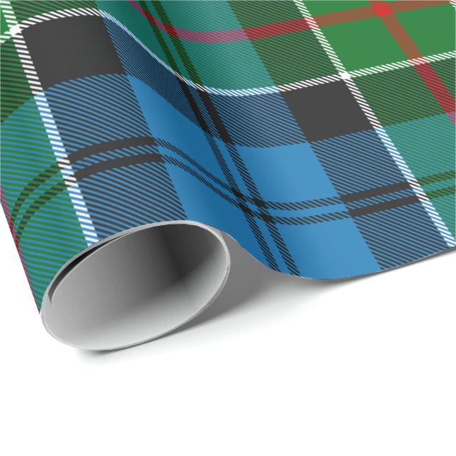 Clan Kirkpatrick Tartan Wrapping Paper (Roll Corner)