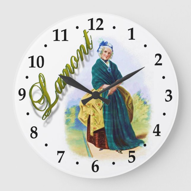 Clan Lamont Scottish Dream Clock (Front)