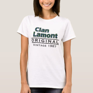 Clan Lamont Vintage Customise Your Birthyear T-Shirt