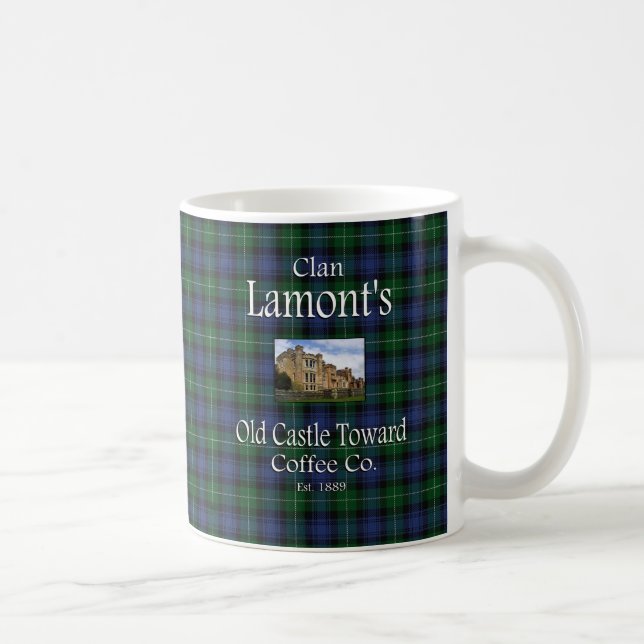 Clan Lamont's Old Castle Towards Coffee Co. Coffee Mug (Right)