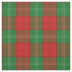 Clan Lennox Scottish Tartan Plaid Fabric