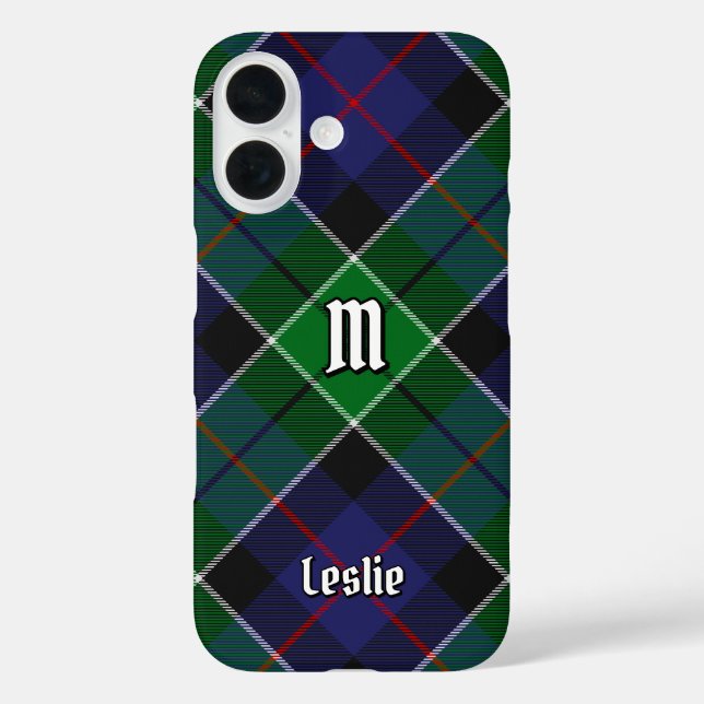 Clan Leslie Hunting Tartan Case-Mate iPhone Case (Back)