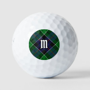 Clan Leslie Hunting Tartan Golf Balls