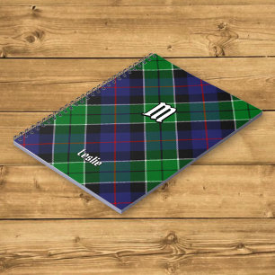 Clan Leslie Hunting Tartan Notebook