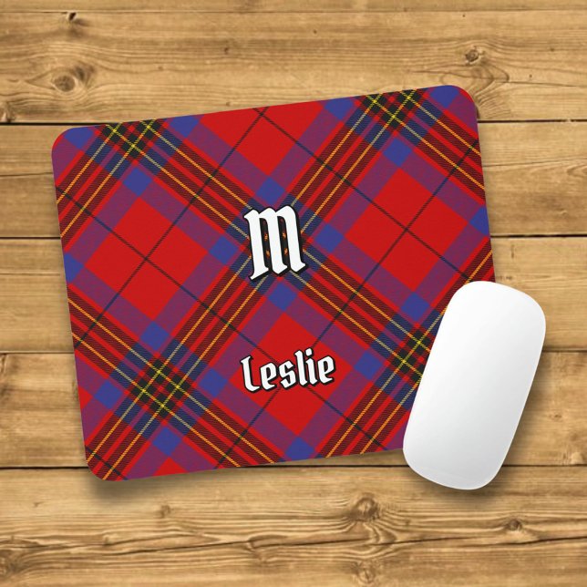 Clan Leslie Red Tartan Mouse Pad (Creator Uploaded)