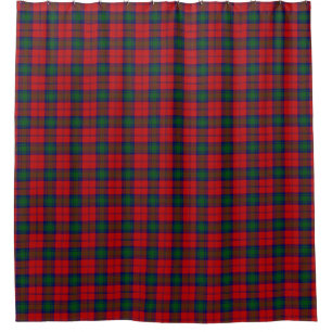 Clan Lindsay Lindsey Scottish Heritage Tartan Shower Curtain