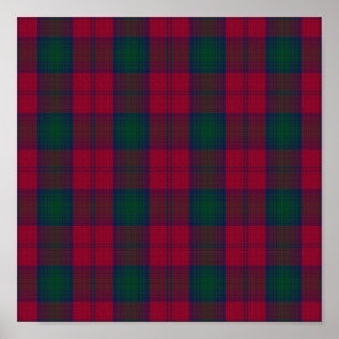 Clan Lindsay Tartan - Digital Download Poster
