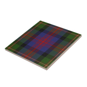 Clan Logan Scottish Expressions Tartan Ceramic Tile