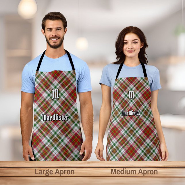 Clan MacAlister Dress Tartan Apron (Creator Uploaded)