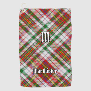 Clan MacAlister Dress Tartan Golf Towel