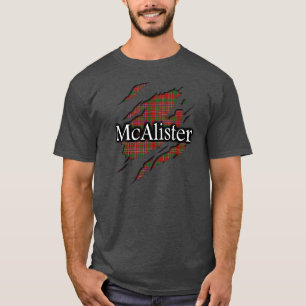 Clan MacAlister McAlister Tartan Spirit Shirt