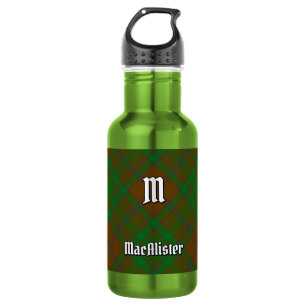 Clan MacAlister of Glenbarr Hunting Tartan 532 Ml Water Bottle