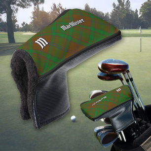Clan MacAlister of Glenbarr Hunting Tartan Golf Head Cover
