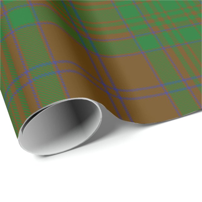 Clan MacAlister of Glenbarr Hunting Tartan Wrapping Paper (Roll Corner)