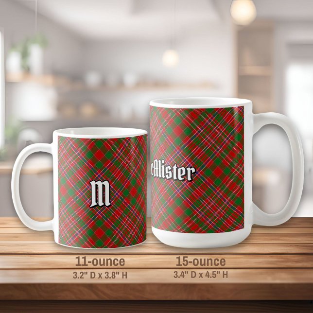 Clan MacAlister Tartan Coffee Mug (Creator Uploaded)