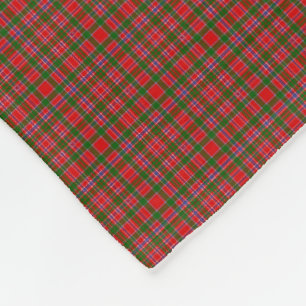Clan MacAlister Tartan Fleece Blanket