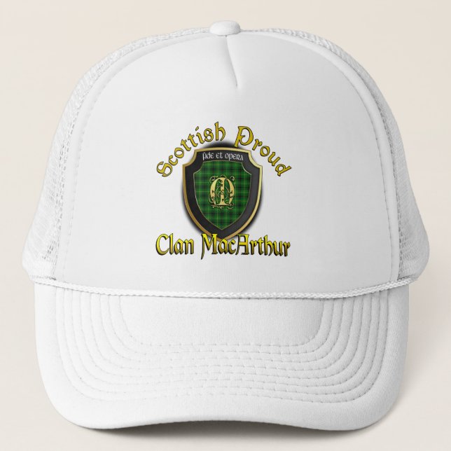 Clan MacArthur Scottish Dynasty Cap (Front)