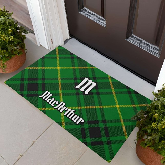 Clan MacArthur Tartan Doormat (Creator Uploaded)