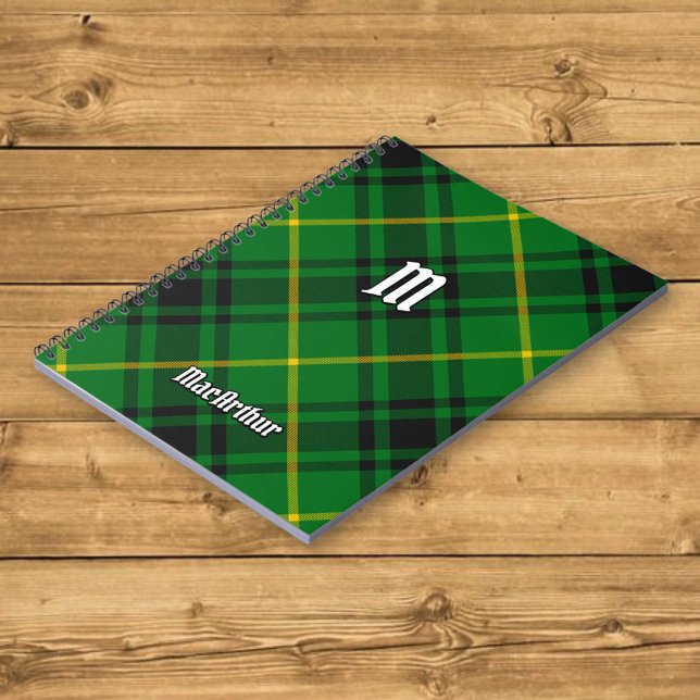 Clan MacArthur Tartan Notebook (Creator Uploaded)