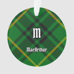 Clan MacArthur Tartan Ornament