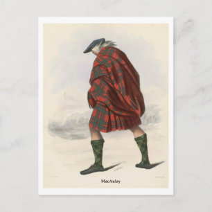 Clan MacAulay Postcard