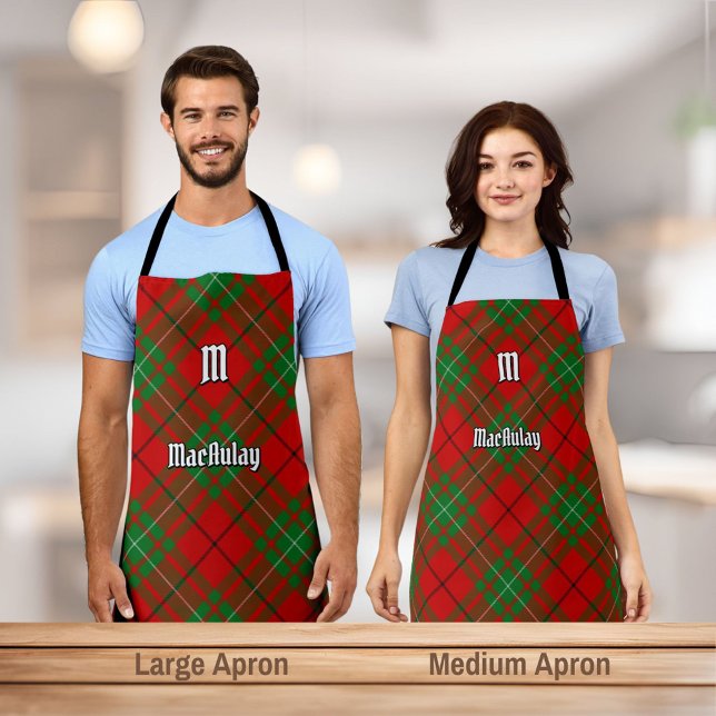 Clan MacAulay Tartan Apron (Creator Uploaded)