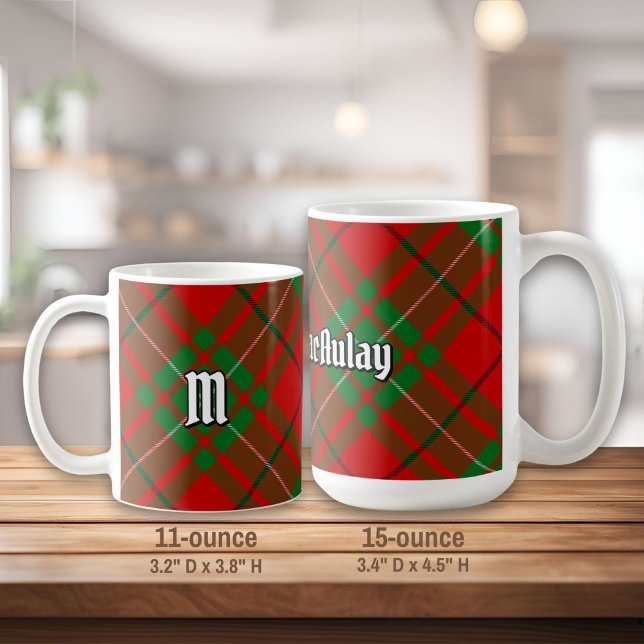 Clan MacAulay Tartan Coffee Mug (Creator Uploaded)