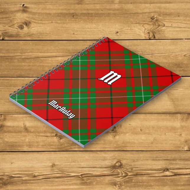 Clan MacAulay Tartan Notebook (Creator Uploaded)