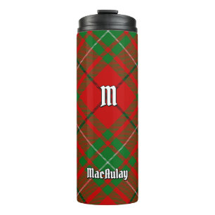 Clan MacAulay Tartan Thermal Tumbler
