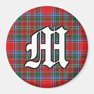 Clan MacBean MacBain Tartan Plaid Accents Magnet