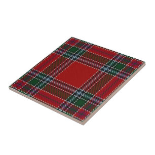 Clan MacBean Tartan Ceramic Tile