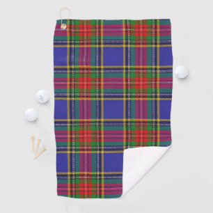 Clan MacBeth Scottish Tartan Golf Towel