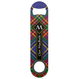 Clan MacBeth Tartan Bar Key