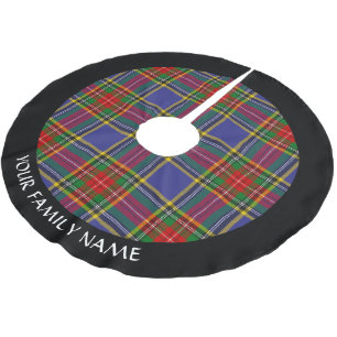Clan MacBeth Tartan Brushed Polyester Tree Skirt